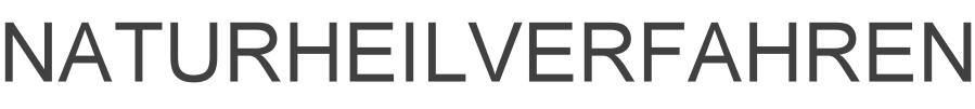 NATURHEILVERFAHREN